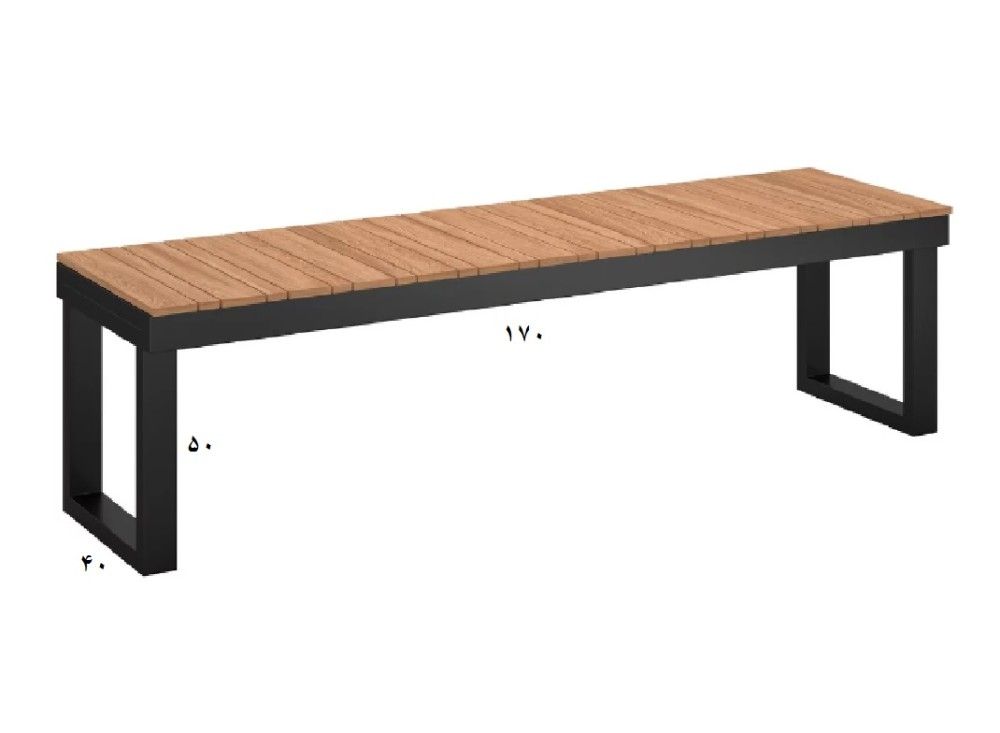 نیمکت پارکی کد a005
